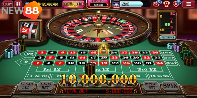 Hướng dẫn luật chơi casino game online roulette